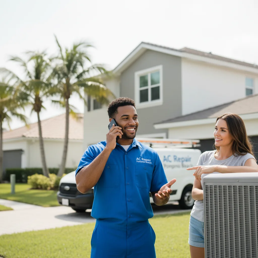 AC Repair Pompano Beach customer support in Palmersville